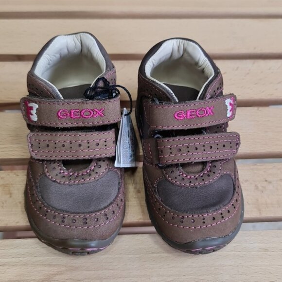 Geox Baby Lolly First Walking Shoes Girls - Picture 2 of 6